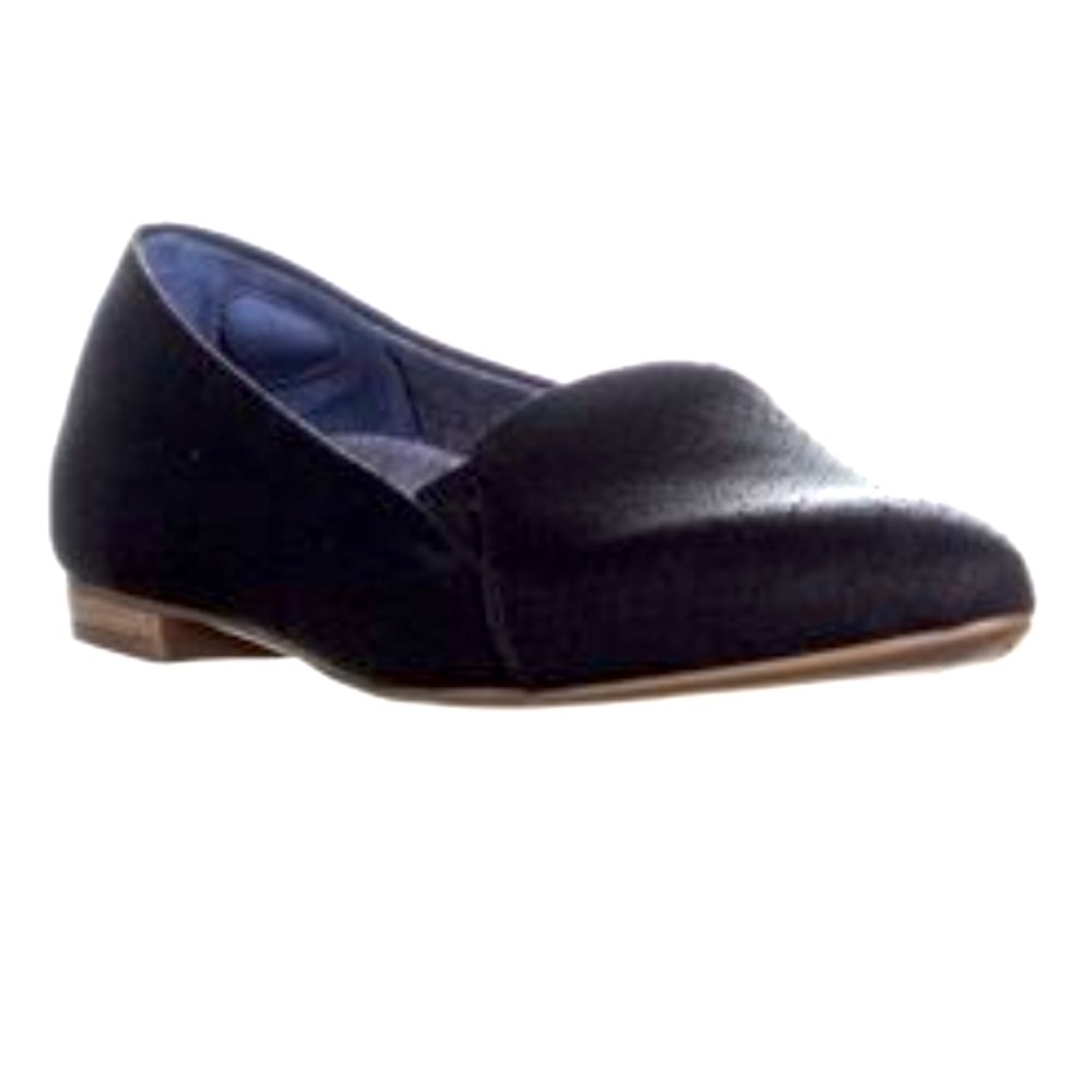 Dr. Scholl's Anyways Women's Black Snake Print Fabric Loafer